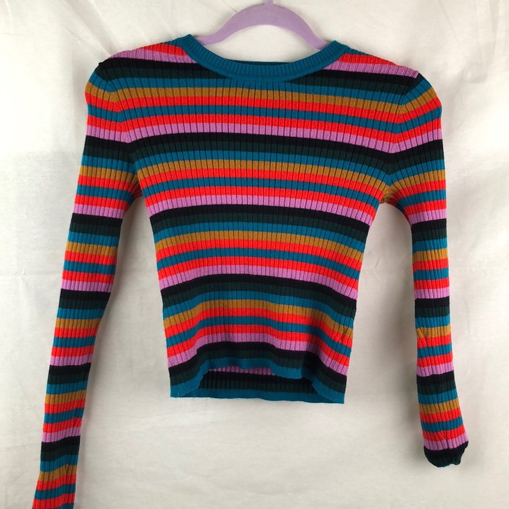 Striped forever 21 long sleeve